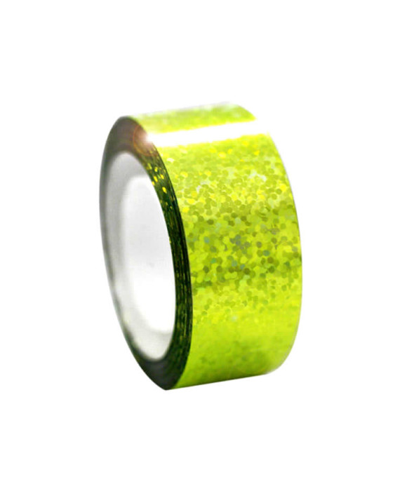 Nastri Metallizzati Diamond Giallo Fluo