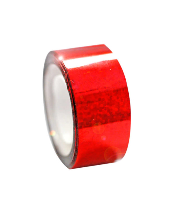 Nastri Metallizzati Diamond Rosso